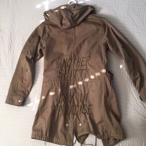 Unit Another shitty day in paradise trench parka